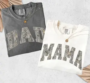 2026 Hot Camo Mama Dad Shirt, Comfort Colors, Matching Mom & Dad TShirts, Pregnancy Announcement, Mother's Day Gift for Mom, Dad Gift, Christmas Gift