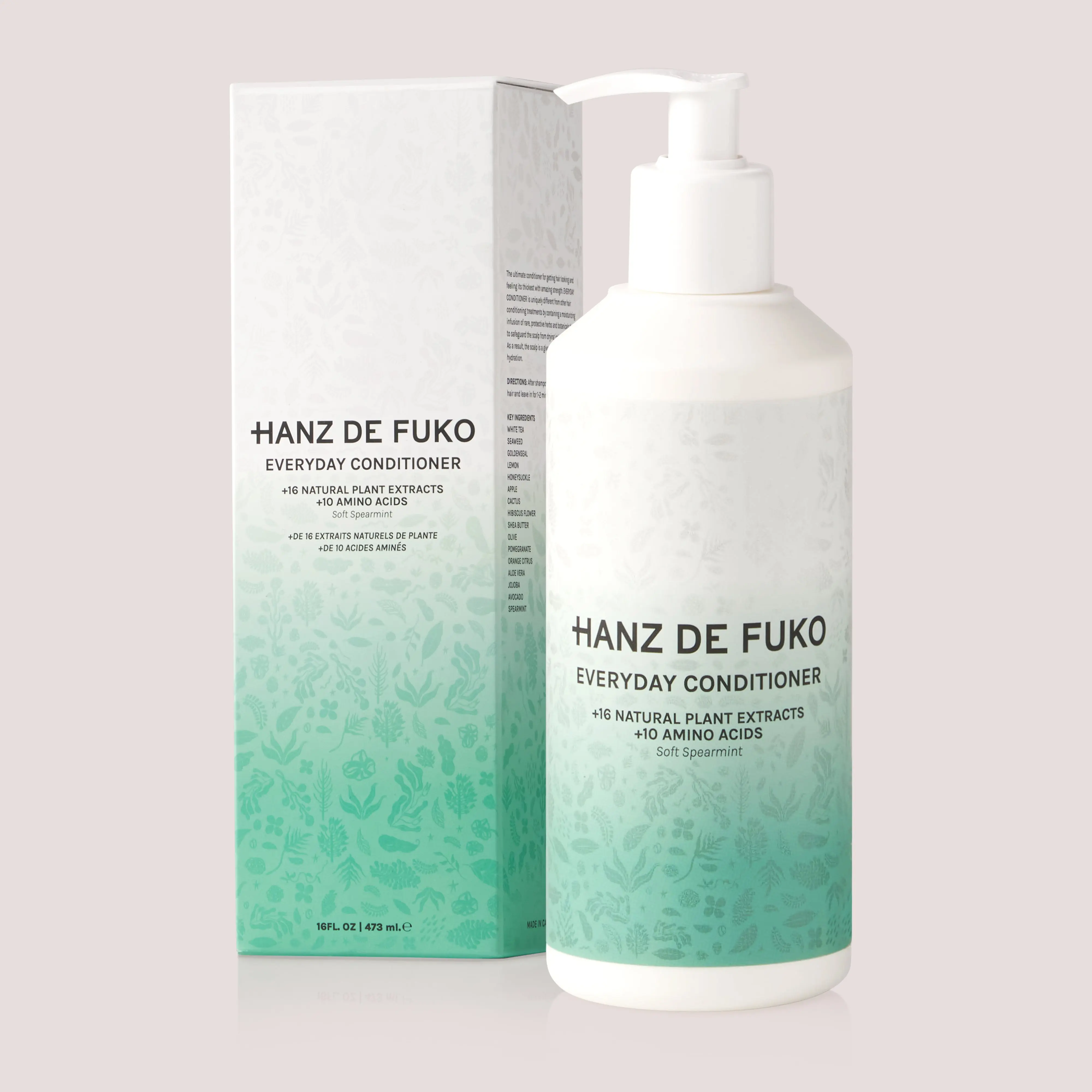 Everyday Haircare Conditioner, Infused with Flower, Lemon, Olive & Shea Extracts for Daily Hair Maintenance