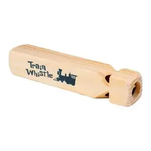 Neato! Wooden Train Whistle – 7.5” Classic Toy Whistle