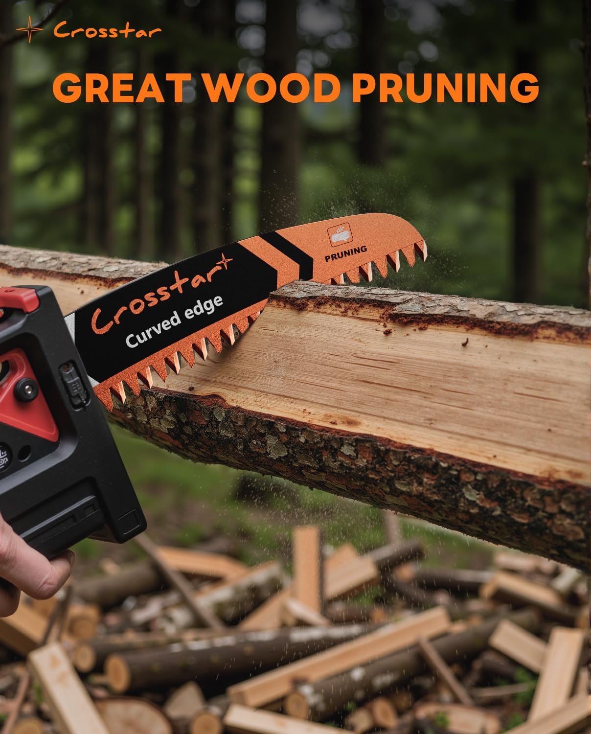 Crosstar 6 9 12 15 Inch Japanese Teeth Arc Edge Reciprocating Saw Blades - 6TPI Wood Pruning Blades for Tree Trimming, Branch Cutting,8-Piece Crosstar 6 9 12 15 Inch Japanese Teeth Arc Edge Reciprocating Saw Blades - 6TPI Wood Pruning Blades for Tree Trimming, Branch Cutting,8-Piece