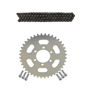 #35 116 Links Chain with #35 40T Rear Sprocket for Mini Bike Go Kart Karting ATV UTV Drift Trike Golf Cart Quad Buggy Dune Moped Lawn Mower Four Wheeler Tricycle Mobility Offroad Motorcycle