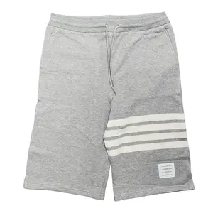 Thom Browne Engineered 4-Bar Sweatshorts Grey White