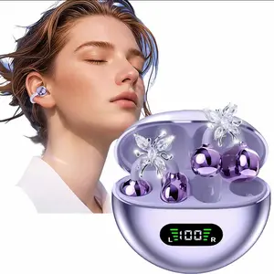 ANKRIYUL  Three Color  Purple  Black Skin hookearphone For wireless call earbuds music earbuds hiking climb