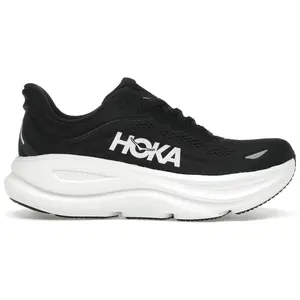 Hoka One One Bondi 9 Black White POS