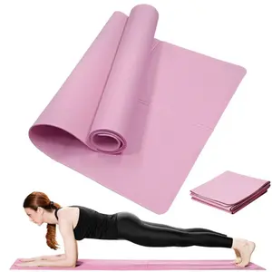 3mm Thick Non-Slip Yoga Mat for Men and Women, Home Fitness Pilates Dance Pad, Outdoor Picnic Nap Mat, Multifunctional Portable Gym Mat