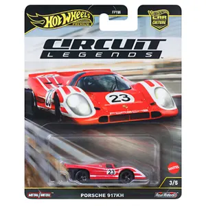 Hot Wheels Car Culture 2025 Circuit Legends Porsche 917KH, 1:64 Scale, Diecast Model Car