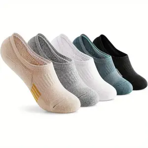5-8 Pairs Gonii Womens 360° Arch Support Cushioned No-Show Athletic Ankle Socks - Low Cut Running Socks with Geometric Pattern, Moisture-Wicking & Breathable for Sports, Gym, Hiking (US 7-10), Gym Essentials | Stylish Sportswear | Flexible