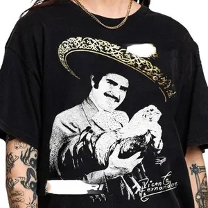 Vicente Fernandez Softstyle Unisex T-Shirt - Trendy Mexican Music Icon Tee Cotton Fit