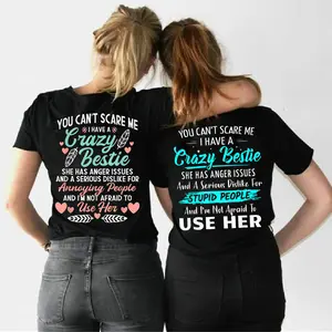 100% Cotton Matching Best Friend T-Shirt, We Are More Than Besties She Is My Accomplice Graphic Tee, Funny Couple Shirt, Unisex Gift For Him And Her, Cute Friendship Outfit, Valentine’s Day Gift Idea