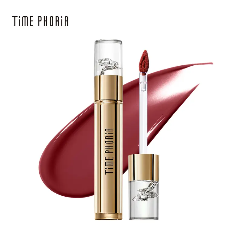 [New Launch] Timephoria Elixir Velvet-Shine Switching Lip Cream | Matte to Glossy Finish, Lightweight & Non-Sticky, Hydrating Glassy Lip, Lip Moisturizer Gloss