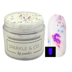 Sparkle & Co. Dip Powders – Secret Menu: Roses in Heaven mini Dipping Powder - 1 Jar Lasts 5-7 Manis
