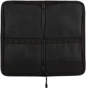 Folding  Easel & Travel Case - 13" Long Compact Brush Holder Organizer - Holds up to 20 Short Handle Art  Brushes