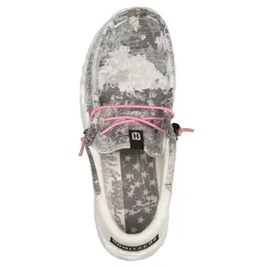 Howitzer Women's Slip-On Shoes Roam Alpine Sneakers with Camo Print Footwear