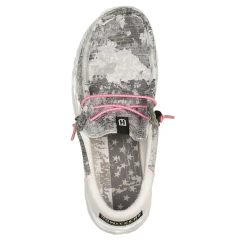 Howitzer Women's Slip-On Shoes Roam Alpine Sneakers with Camo Print Footwear