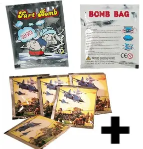 💨 10 Fart Bombs + 10 Bomb Bags Combo Pack – 20 Total Pranks Per Order!