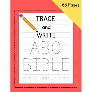 ABC Trace and Write Bible Verse Handwriting Practice Workbooks for Preschool/Kindergarten: Early Childhood Bible Handwriting and Fine Motor Practice for Elementary School Paperback – February 9, 2023