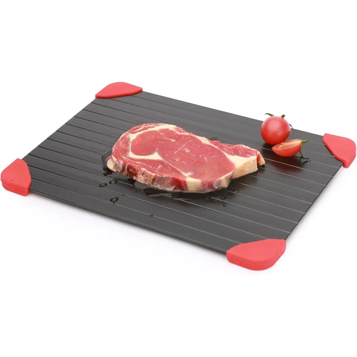 Miraculous Rapid Natural Heating Defrosting Tray for Frozen Meat - Small Size Thawing Plate Kitchen Mat & Utensils
