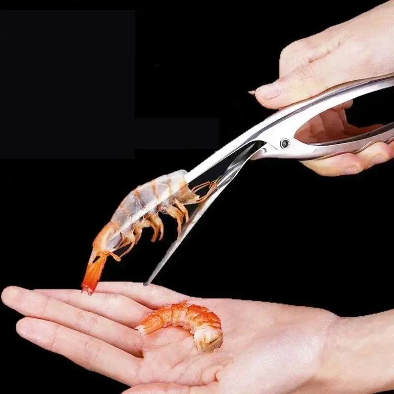 Kitchen utensils 304 stainless steel shrimp removal wire clip Household kitchen gadgets Kitchenware Stainless steel shrimp peeler Home