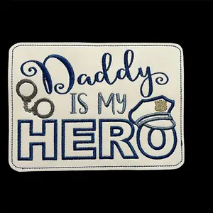 Wonderfold Wagon Patch, Daddy is my Hero