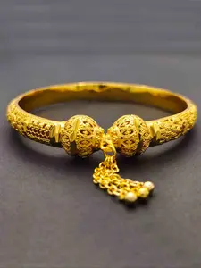 Luxury Gold Plated Copper Bangle Dubai Arabic Jewelry Wholesale Trendy Wedding Party Accessories Bracelet for Women Men Wedding Party Gift Trendy Stack Bangle