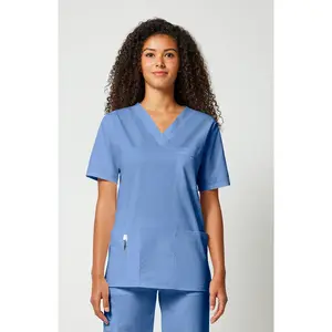 Cherokee Workwear Core Stretch Unisex V-Neck Scrub Top