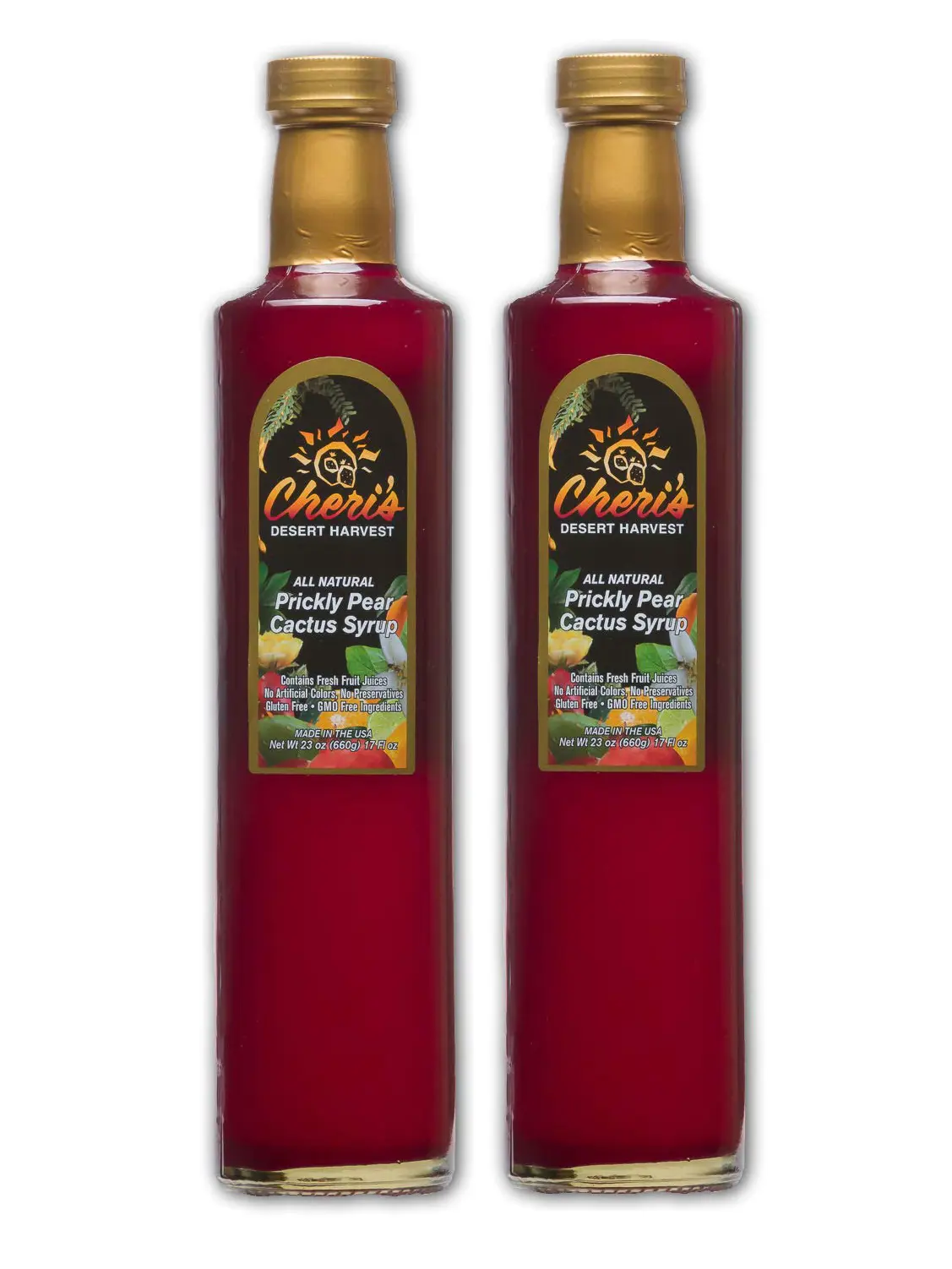 Prickly Pear Syrup - 23 oz Bottles