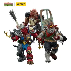 HIPLAY JOYTOY TMNT 1/18 Action Figure | Rahzar, Groundchuck & Dirtbag