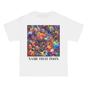 Big Man's Apparel Name That Toon Short-Sleeve T-Shirt