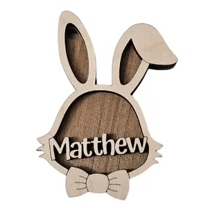 Personalized Easter Basket Name Tag