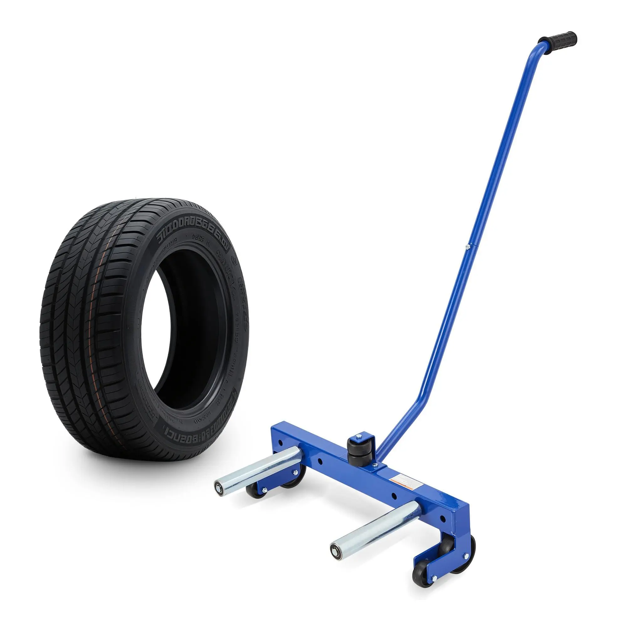 GARVEE Heavy Duty Tire Dolly 500LB Capacity - Adjustable Wheel Moving Tool for Automotive Repair Shops & Garages, Commercial-Grade Car Tire Roller with Smooth Wheels