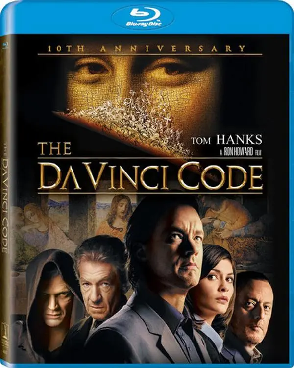 The Da Vinci Code  [BLU-RAY MOVIE] Anniversary Ed, Dubbed, Subtitled, Widescreen, 2 Pack