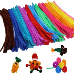 DIY Craft Material Pack, 100pcs Twist Rods Bouquet, Handmade Decorations, Suitable for Kids & Adults, Multicolor Options Available, DIY Flower