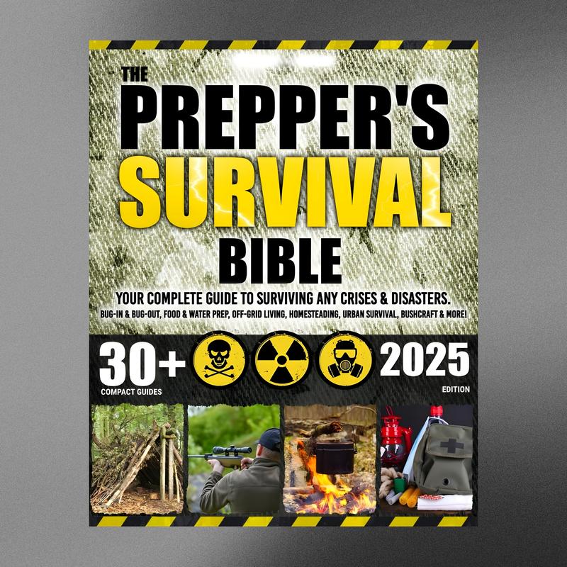 The Prepper’s Survival Bible: Your Complete Guide to Surviving Any Crises & Disasters. Bug-In & Bug-Out, Food & Water Prep, Off-Grid Living, Homesteading, Urban Survival, Bushcraft & More! -- Morgan J. Kepler - Paperback