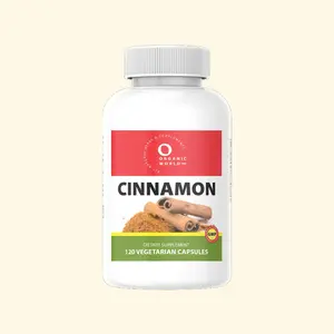 Cinnamon Capsules/ Capsulas de canela - Natural Wellness Support, 120 Capsules, Healthcare & Fitness, Natural Ingredients