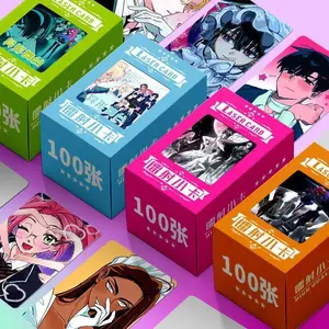 Hot Alien Stage Photocard Manga Laser Lomo Card Album Comic Characters Fans Gift Collection Cards 100 Pc/Set Randomly Pack 1 Box