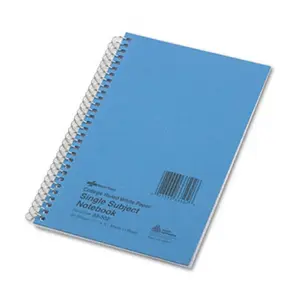 National Brand  Subject Wirebound Notebook- College Rule- 5 x 7-3/4- WE- 80 Sheets/Pad