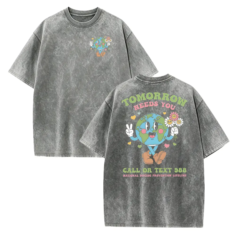 Tomorrow Needs You Shirt, Call Or Text 988 Shirt, National Suicide Prevention Shirt, Mental Health Shirt, Positive Shirt