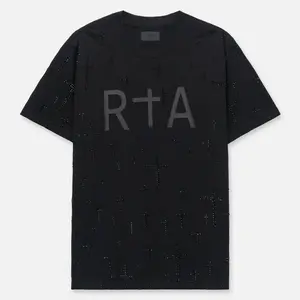 RTA Liam Short Sleeve Tee | Black Crystal RTA