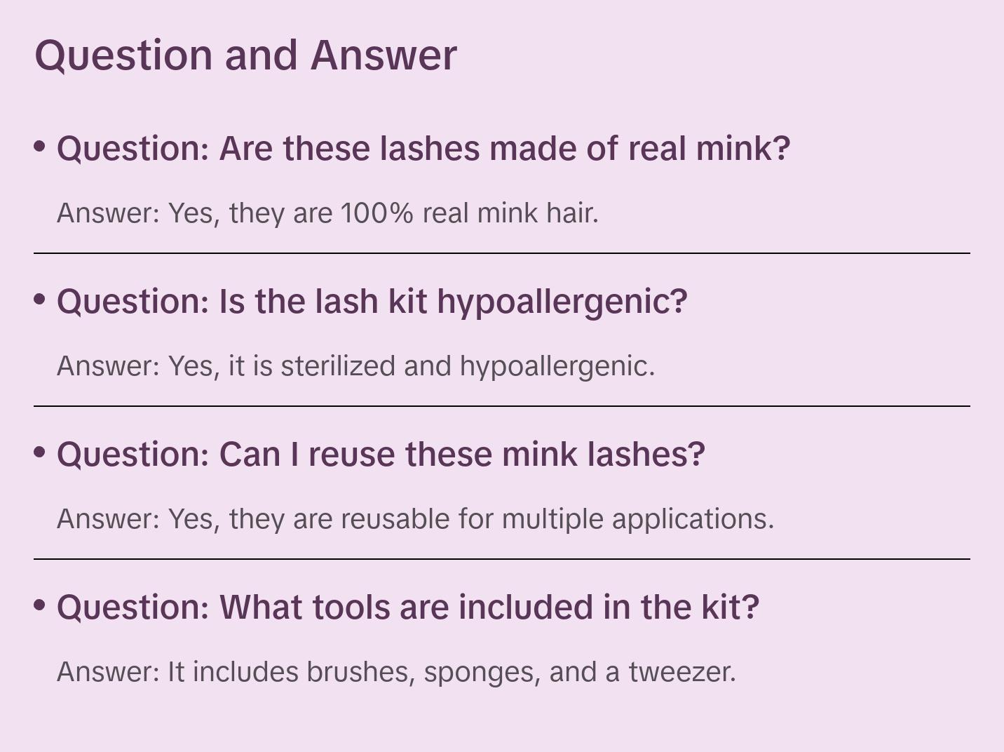 Fluff Puff Fluffy Mink Lash + Mini Essentials Kit - 15-25mm Real Mink Lashes