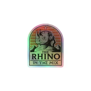Rhino Sphinx Holographic stickers