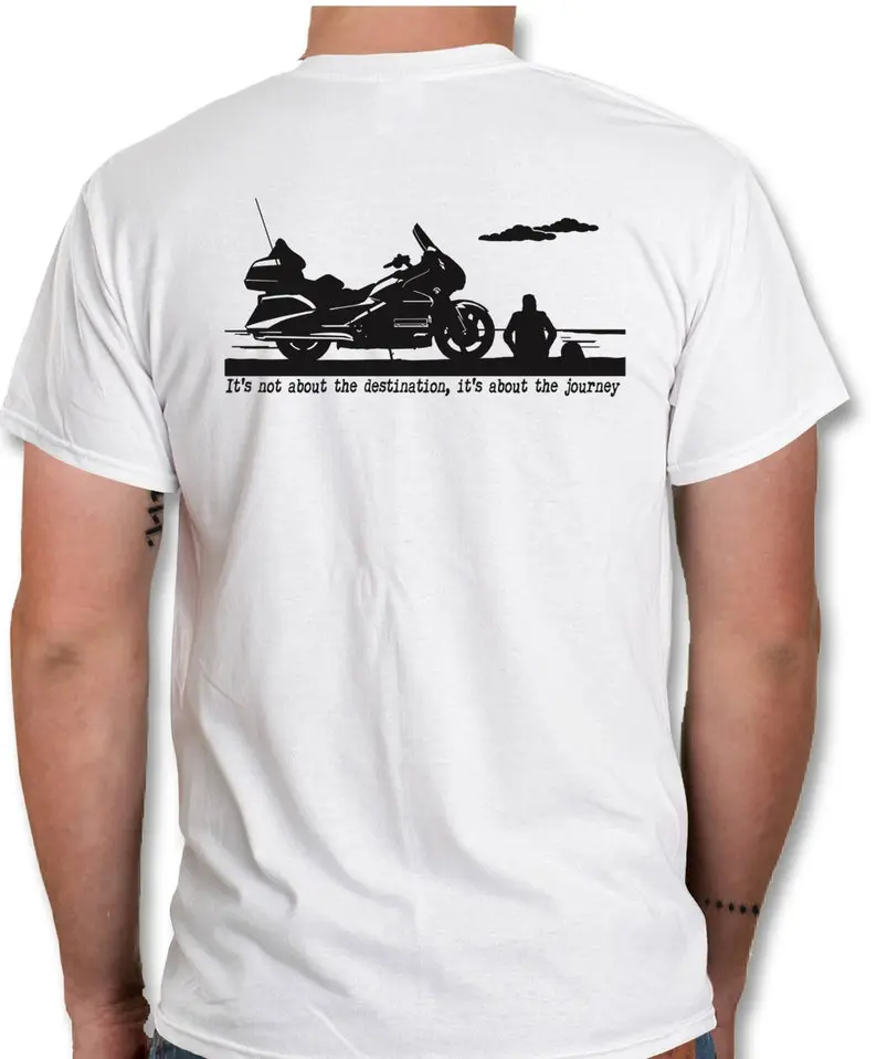 Goldwing 1200 1500 GL 1800 Touring Motorcycle T-Shirt Hoodie Sweatshirt 2 Sided