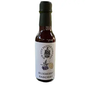 Blueberry Habanero Hot Sauce, Spicy and Flavorful Dip
