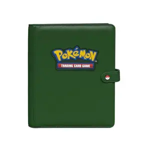 Premium Snap Binder Green 4-Pocket for Pokémon