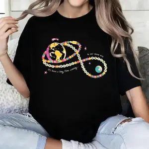 Copy Heart, Copy Bracelet, Artemis II NASA Mission T-Shirt: Vintage Feel, DTG Print, Space Exploration Apparel