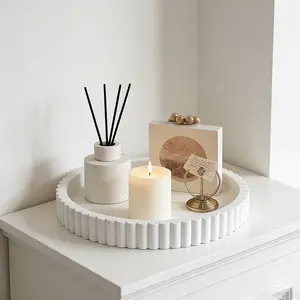 1 PC Decorative Storage Tray, kitchen organizer tray for countertop organization and bathroom counter storage fitting aesthetic home decor and everyday organization routines, Bathroom Decoration Accessories