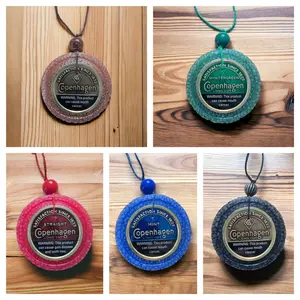 Dip Can Style Car Freshie | Country Car Air Freshener | Handmade Aroma Bead Freshie