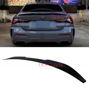 FITS 2021-2026 BMW G22 430i M440i & G82 M4 GLOSSY BLACK M STYLE REAR TRUNK SPOILER WING