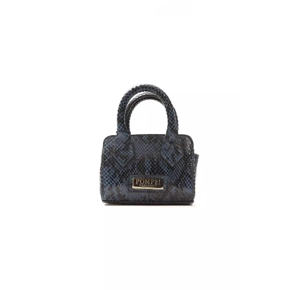 Pompei Donatella Chic Python Print Mini Tote Elegance