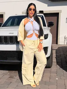 Joa Giraldo Sunshine Cargo Pants & Top Set