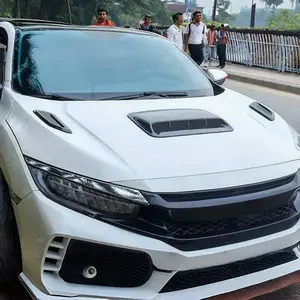 Car Air Flow Intake Hood Scoop Vent Bonnet Cover, Universal Car Exterior Accessories, Boost Exterior Style Car Stickers, Car Decals, Car Truck Decal, Automotive Accessories